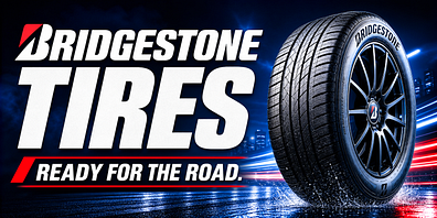 Tire retail advertisement sample generated with SignSparkAI